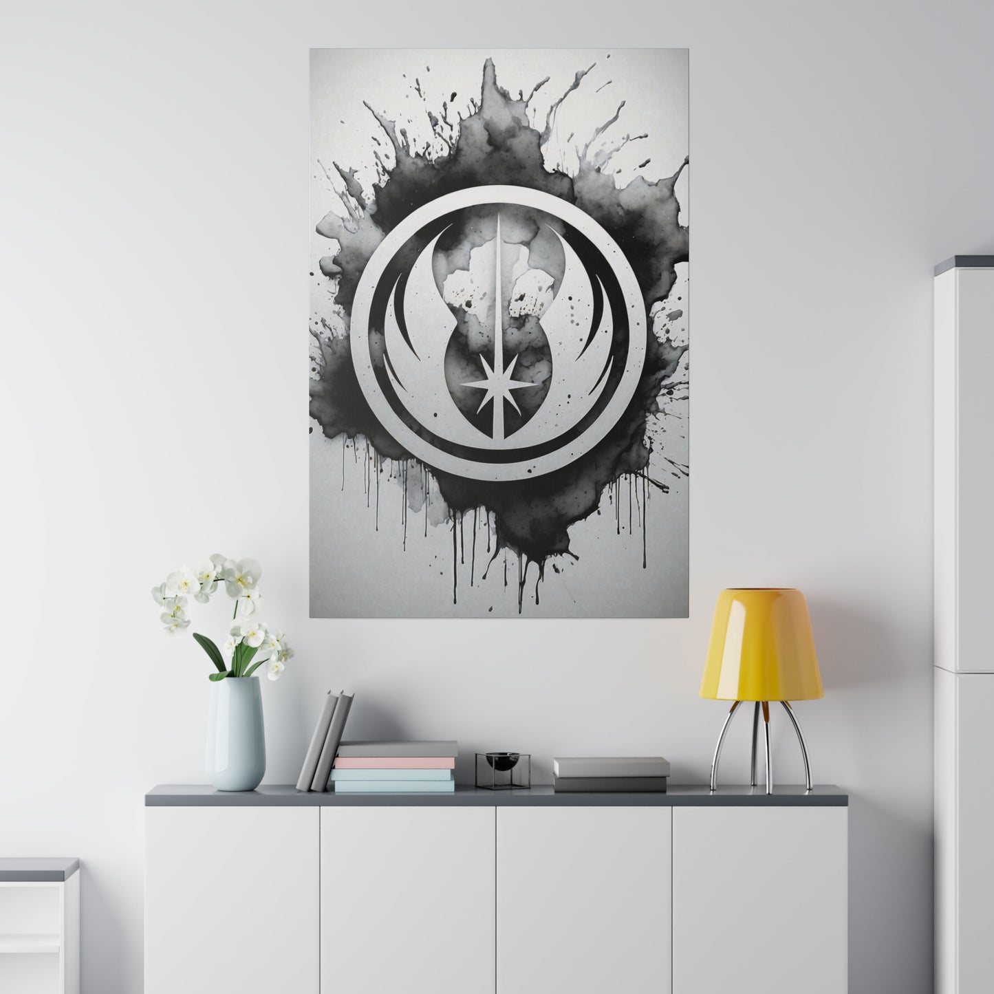 Insignia, white canvas .75"