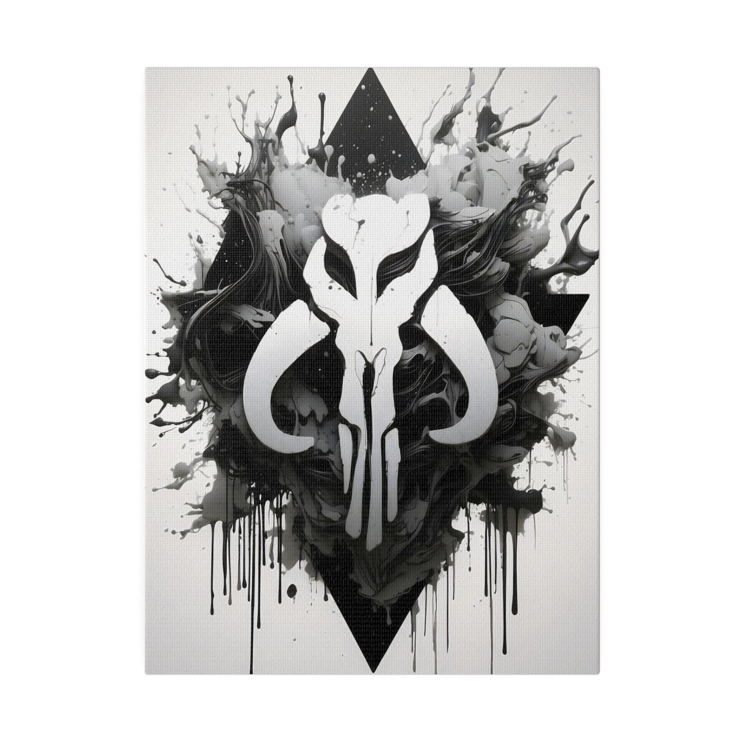 Kyr'bes, white canvas .75"