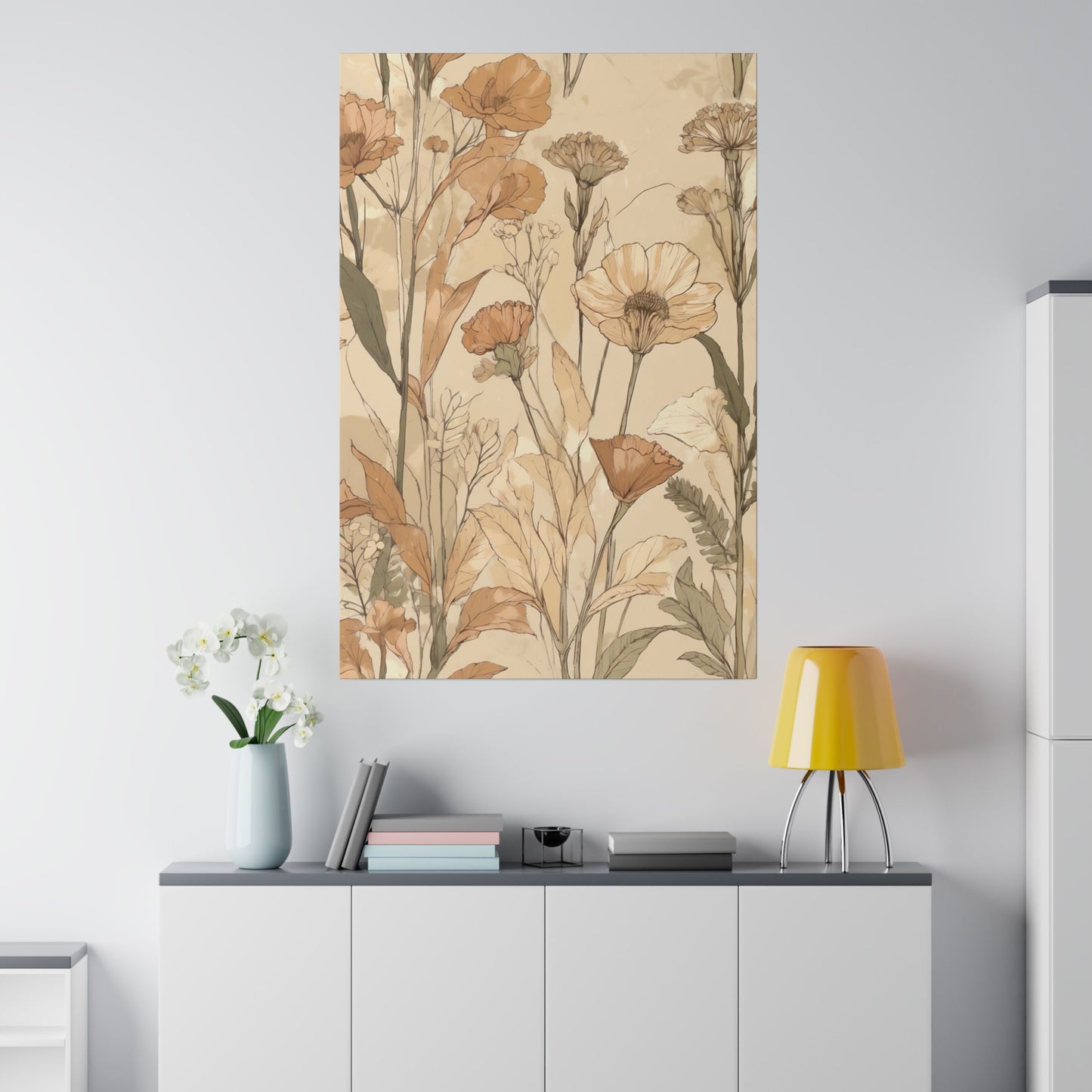 Botanicals Nine canvas .75"