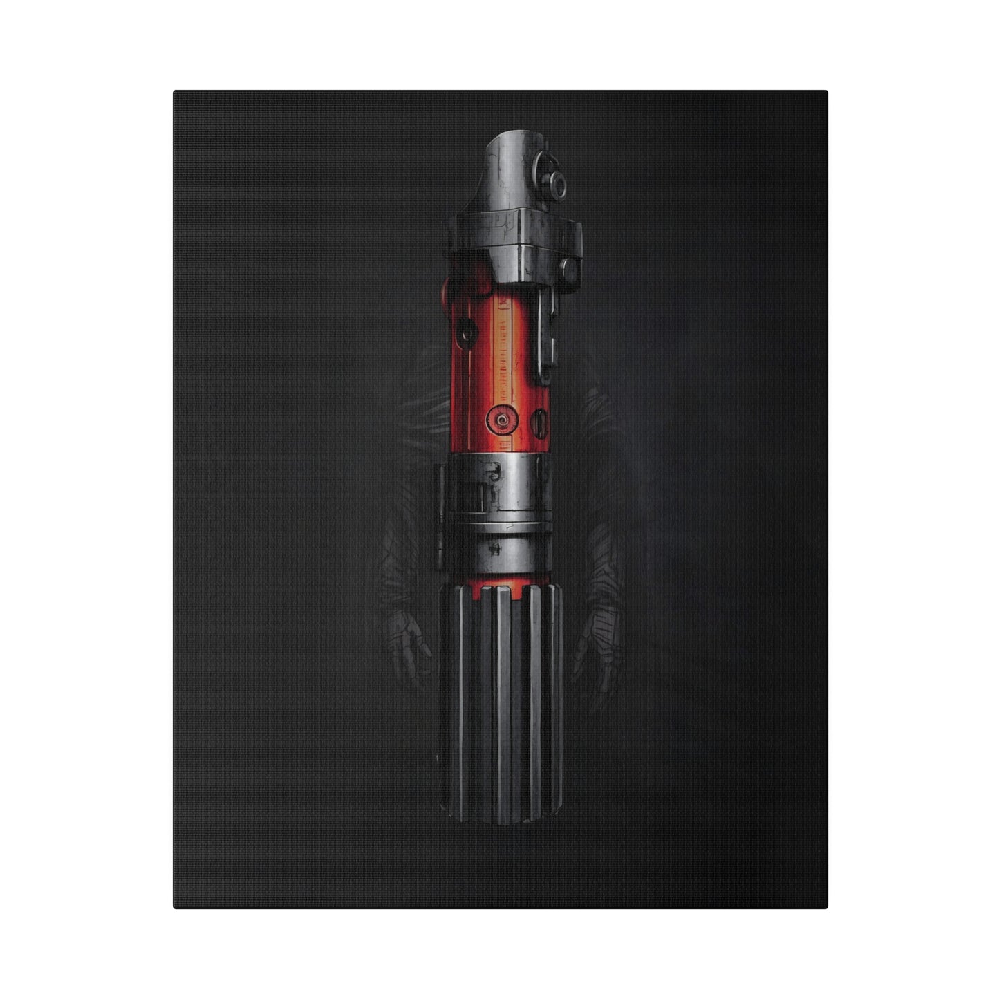 Fallen, Dark, saber concept canvas .75"