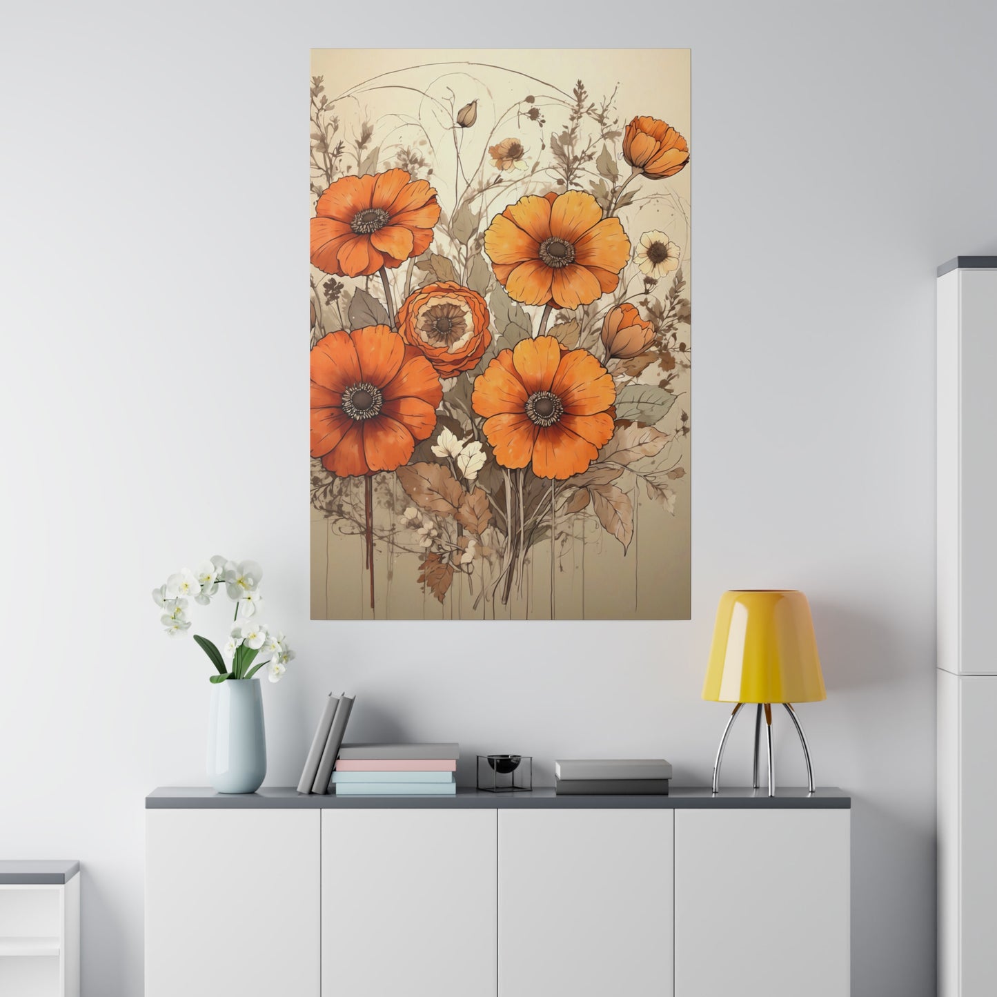 Botanicals Eight canvas .75"