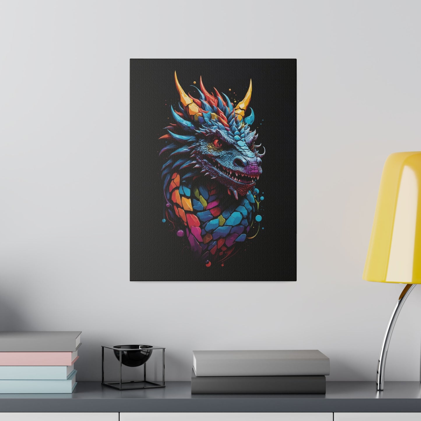 Color Dragon Cryger canvas .75"