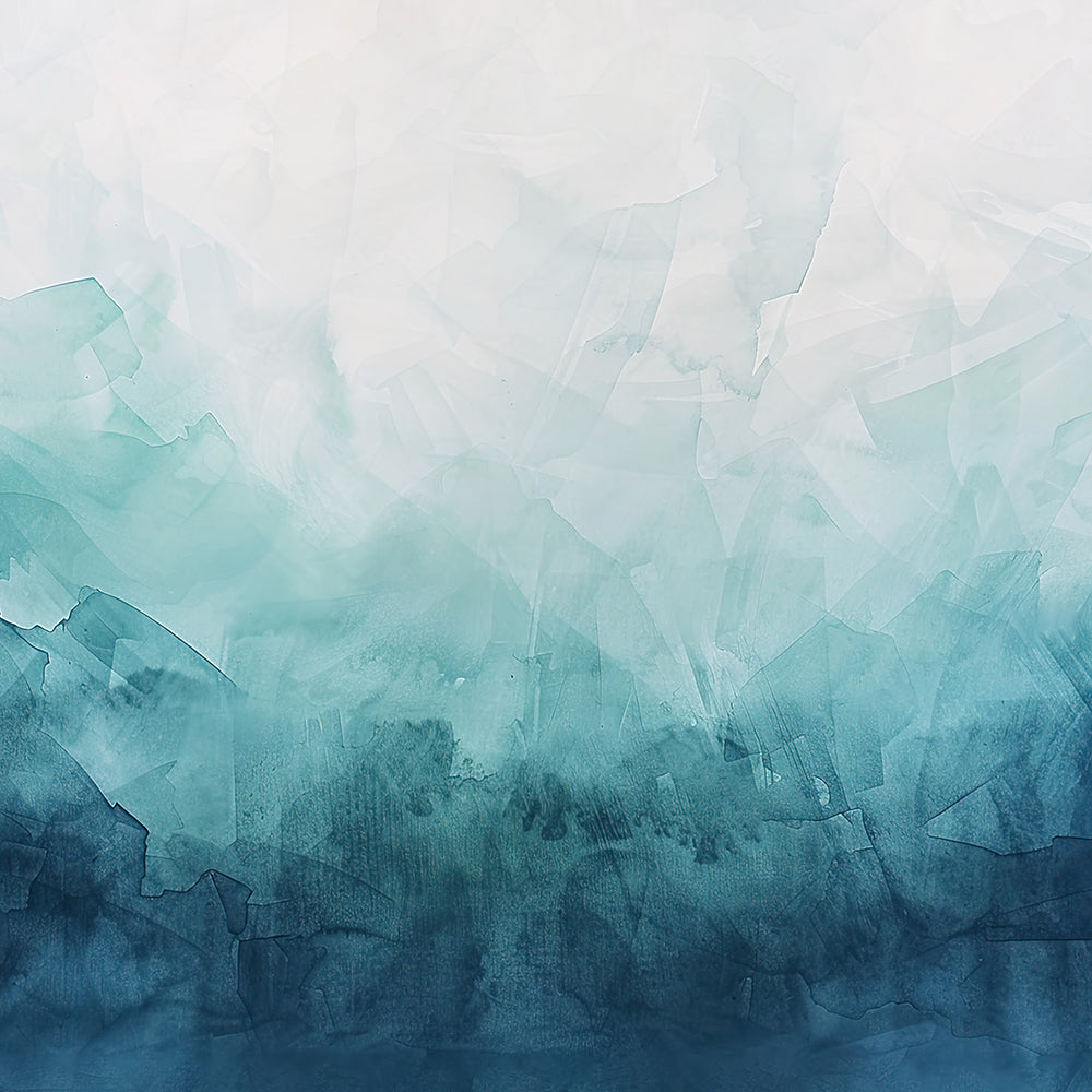 Decor Horizon , Blue Texture, Canvas Print, 1.25"