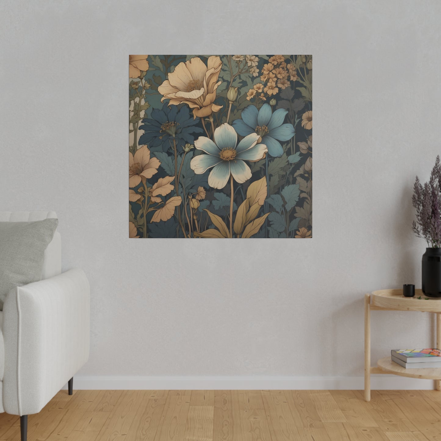 Botanicals Three canvas .75"