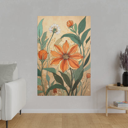 Botanicals Seven canvas .75"