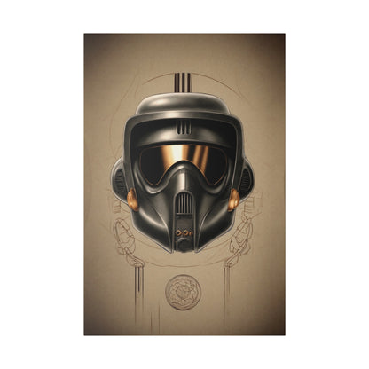 Scout, Light, helmet concept canvas .75"