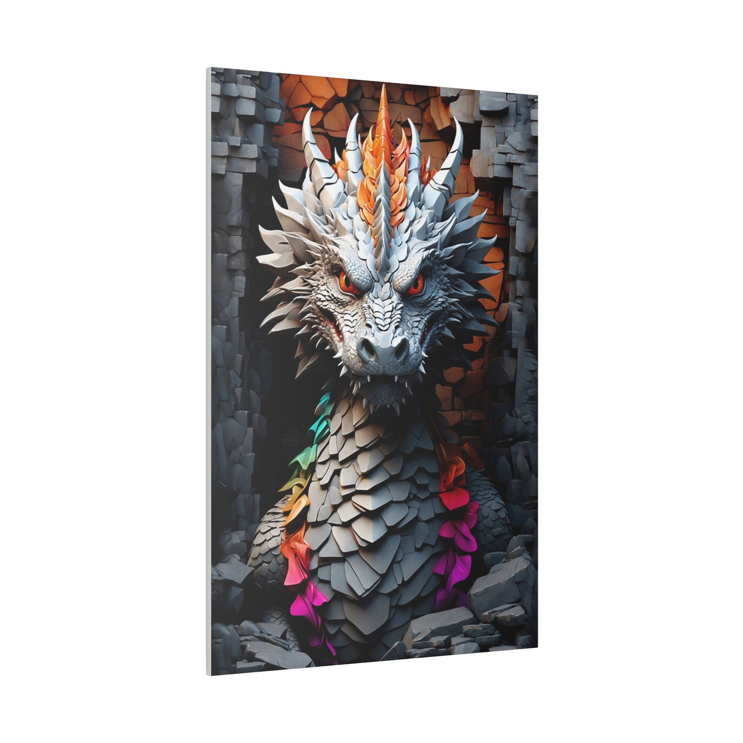 Stone Dragon Collus canvas .75"