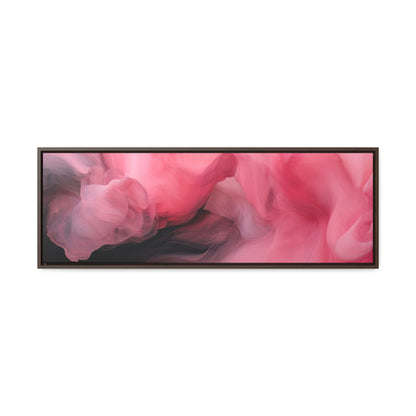 Decor Horizon, Black and Pink Marble , Canvas Print, 1.25"