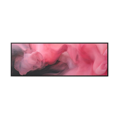 Decor Horizon, Black and Pink Marble , Canvas Print, 1.25"