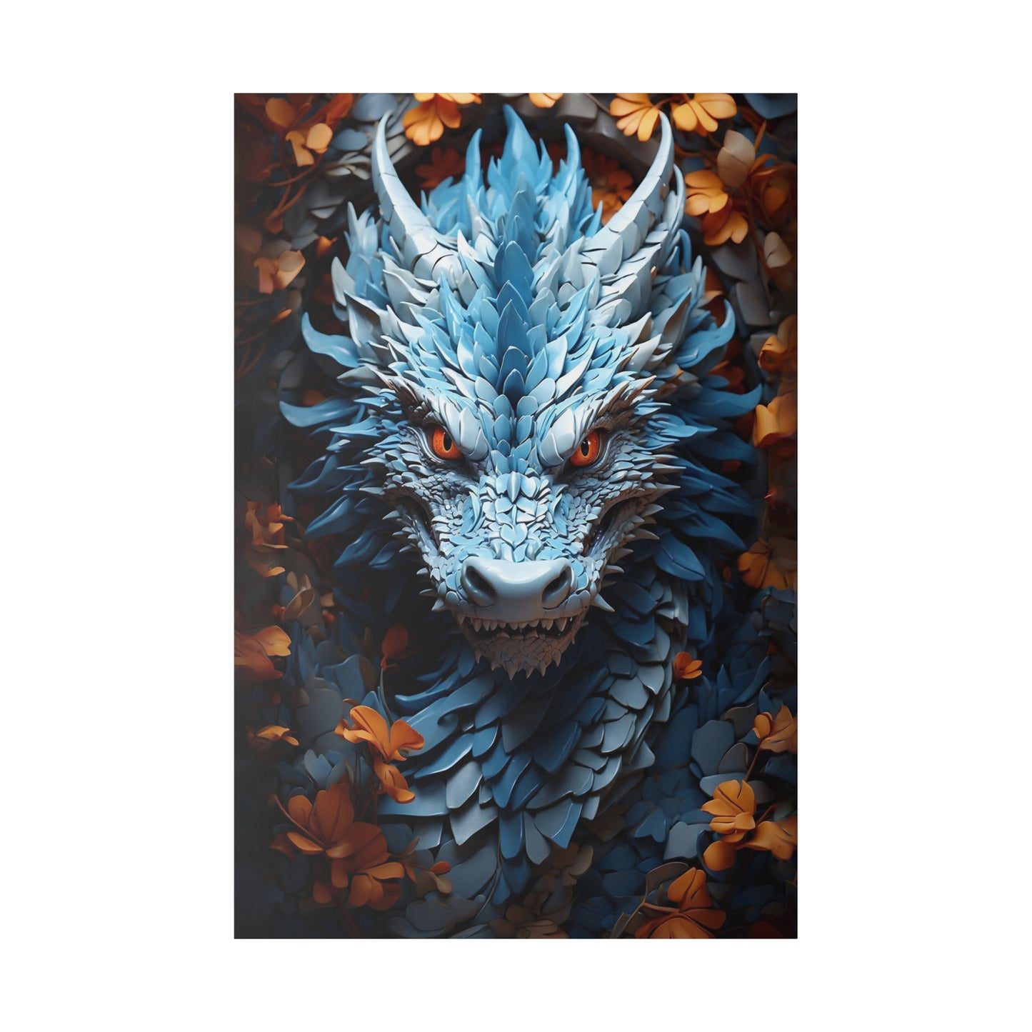 Stone Dragon Jood canvas .75"