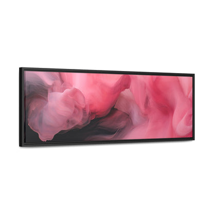 Decor Horizon, Black and Pink Marble , Canvas Print, 1.25"