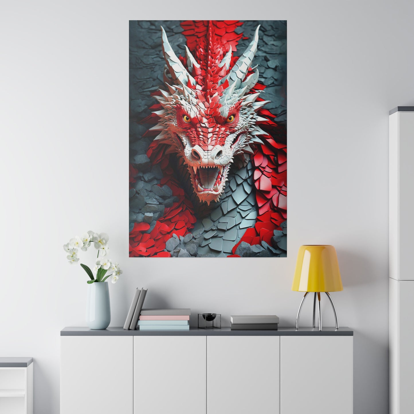 Stone Dragon Rhed canvas .75"