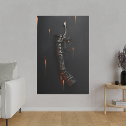 Count, Dark, saber concept canvas .75"