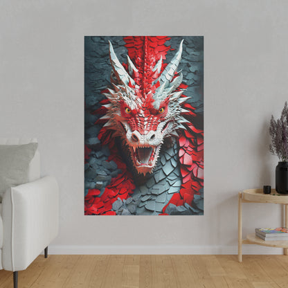 Stone Dragon Rhed canvas .75"