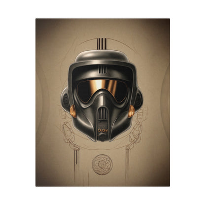 Scout, Light, helmet concept canvas .75"