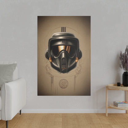 Scout, Light, helmet concept canvas .75"