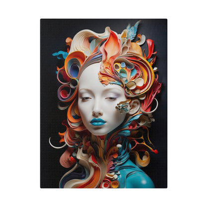 Biomorphic Woman One canvas .75"