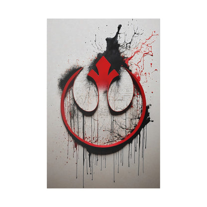 Starbird, red canvas .75"