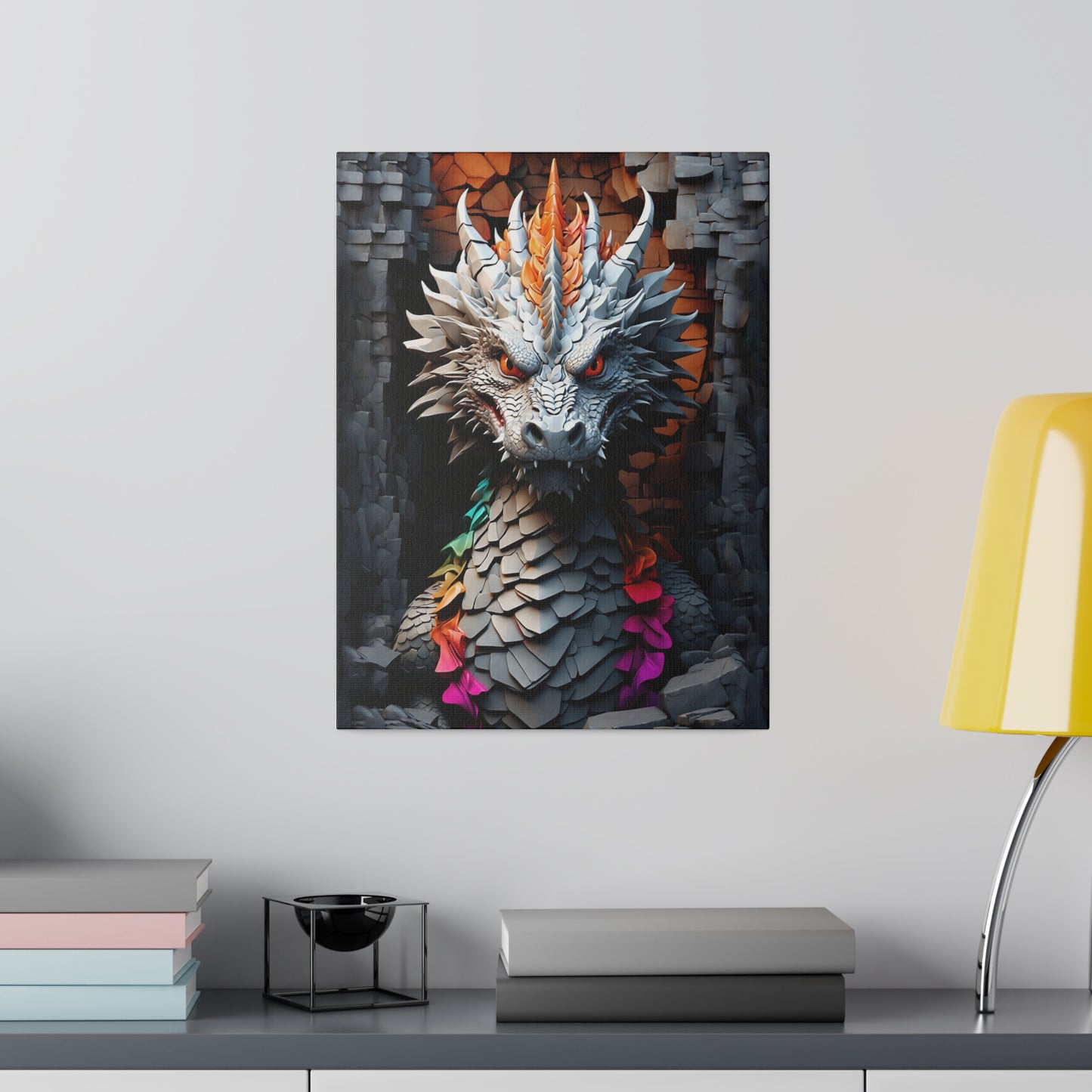 Stone Dragon Collus canvas .75"
