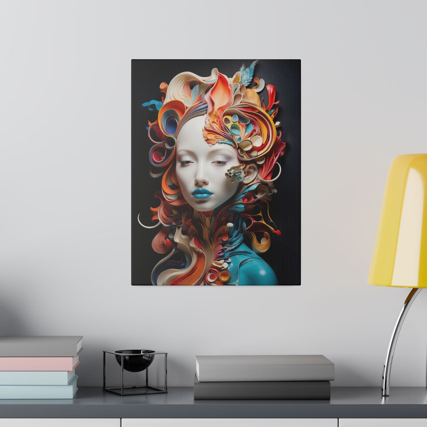 Biomorphic Woman One canvas .75"