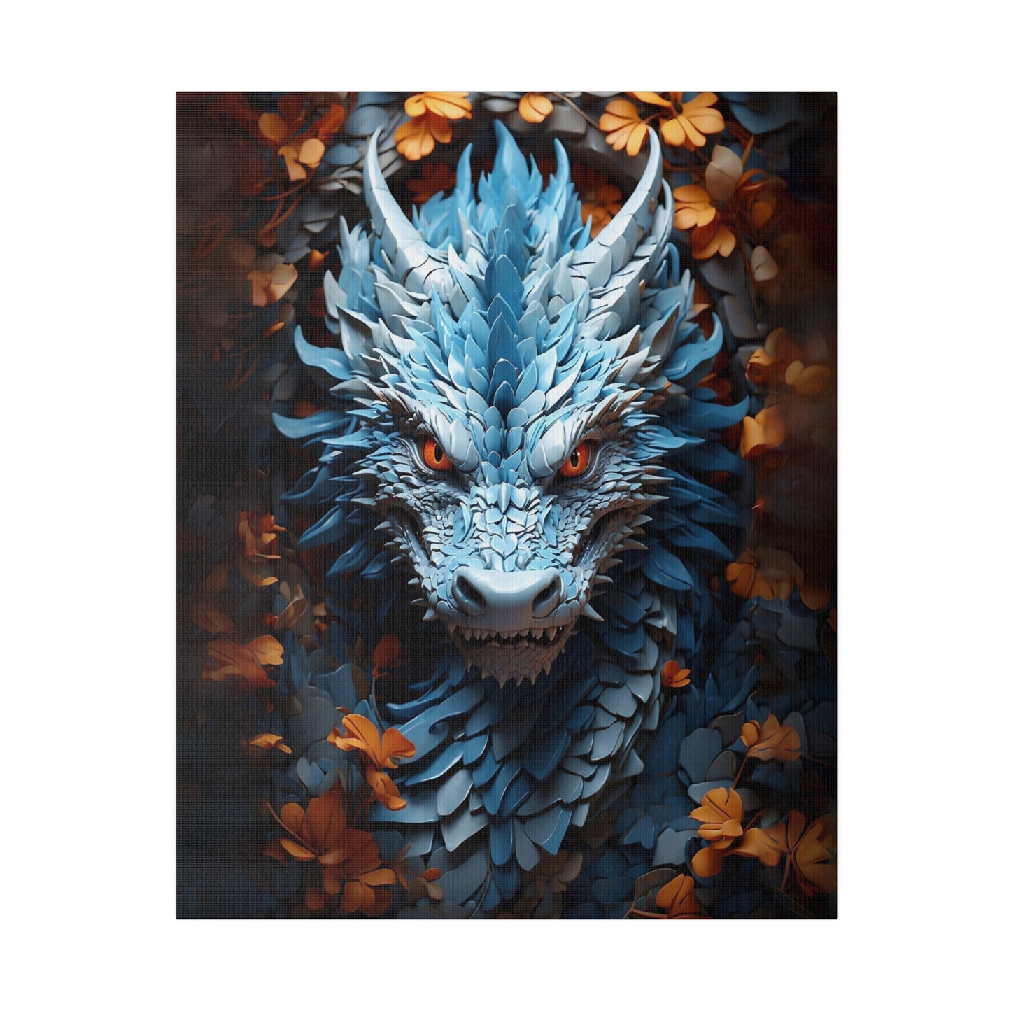 Stone Dragon Jood canvas .75"