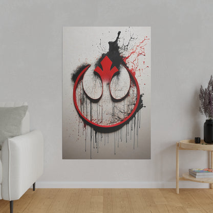 Starbird, red canvas .75"