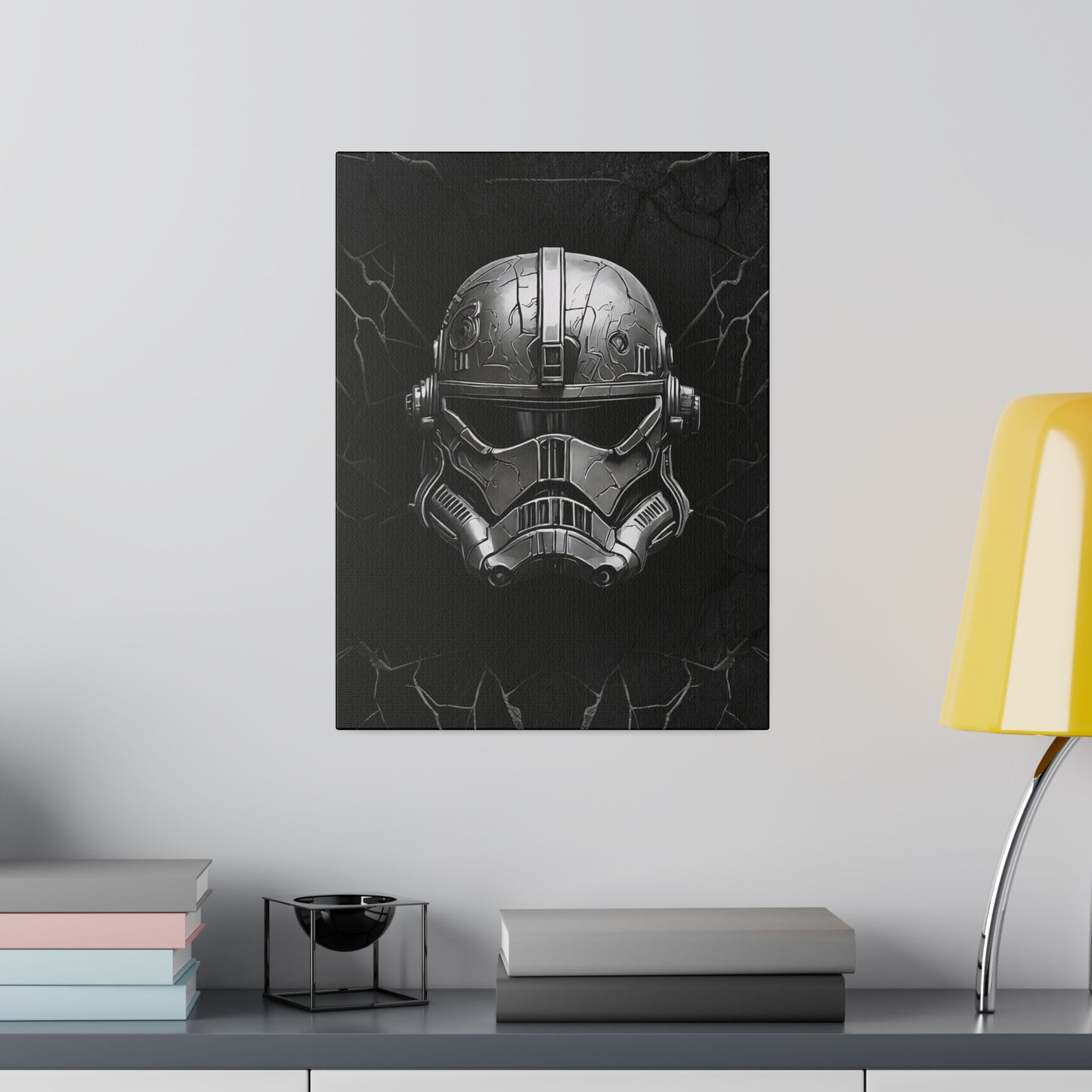 Storm, Dark, helmet concept canvas .75"