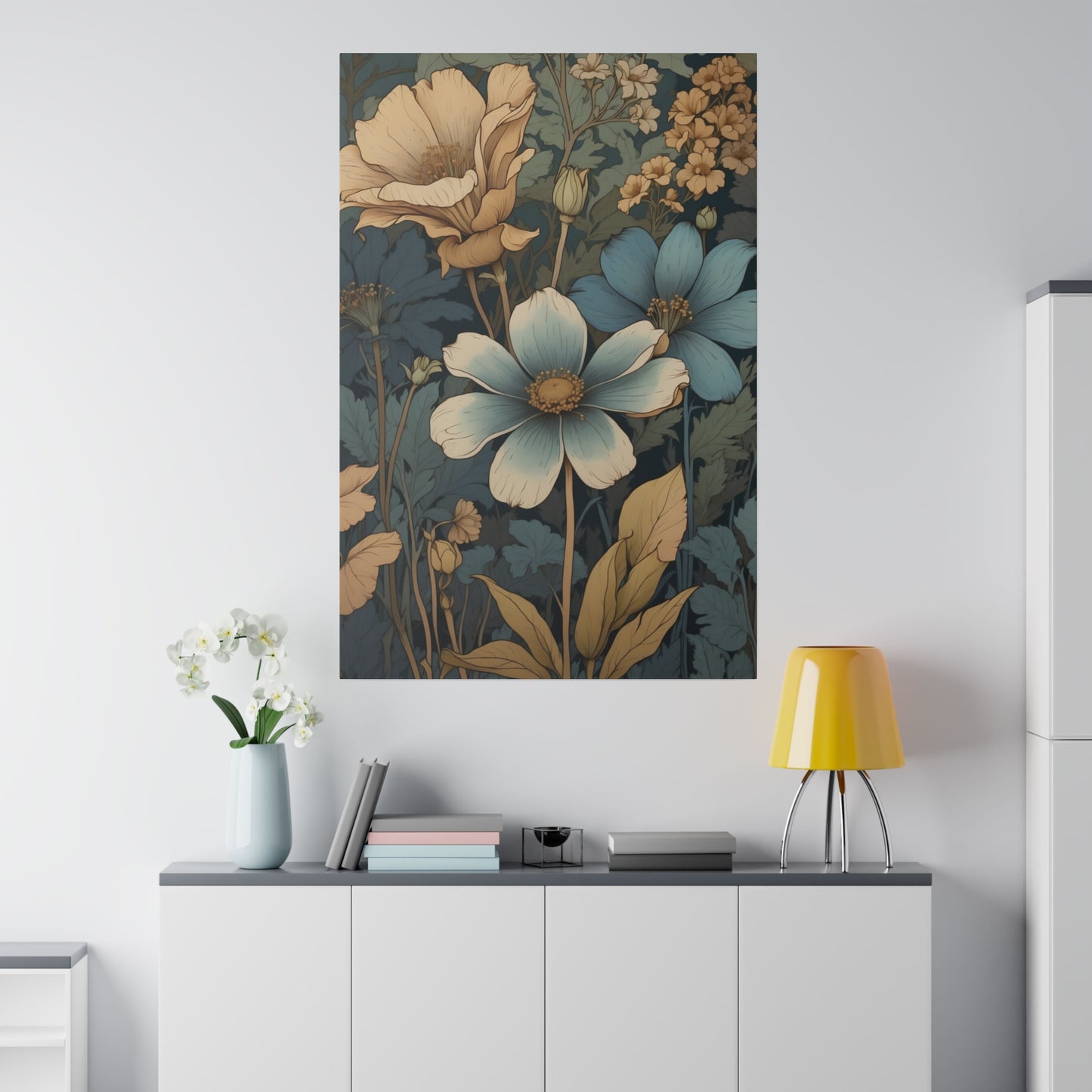 Botanicals Three canvas .75"