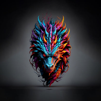 Color Dragon Reevur canvas .75"