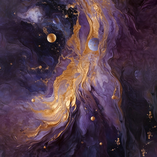 Nebulas Two canvas .75"